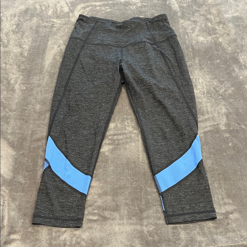 Yogalicious Gray and Blue Leggings